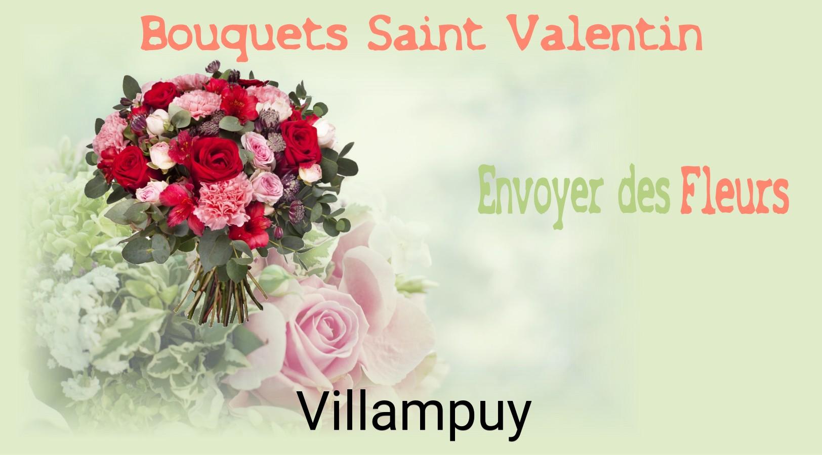 Roses de Saint-Valentin livrées à Villampuy